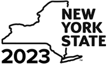 Logotipo del Estado de Nueva York 2023