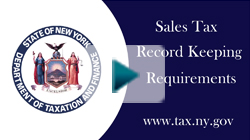 Sales Tax Record Keeping Requirements
